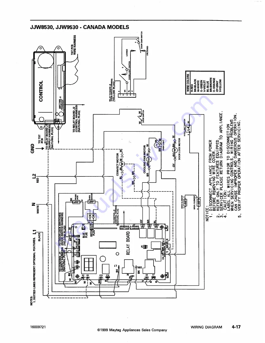 Jenn-Air W2451 Service Manual Download Page 54