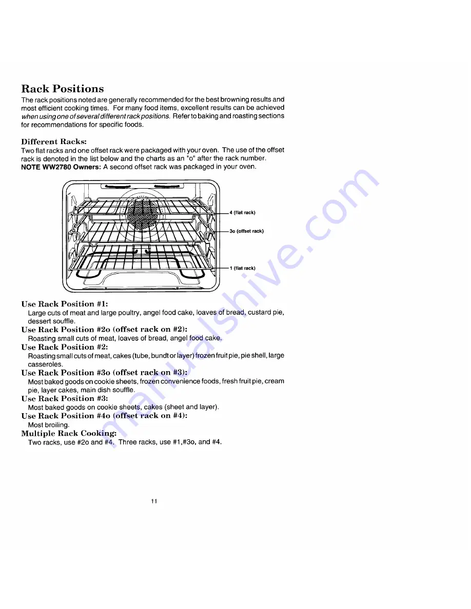 Jenn-Air W2780 Use And Care Manual Download Page 10