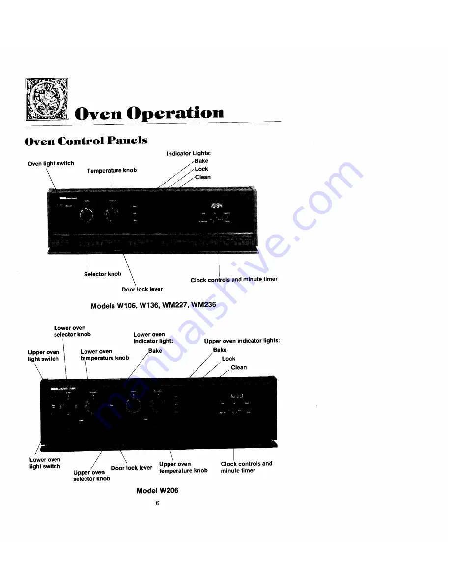 Jenn-Air WM236 Use And Care Manual Download Page 5