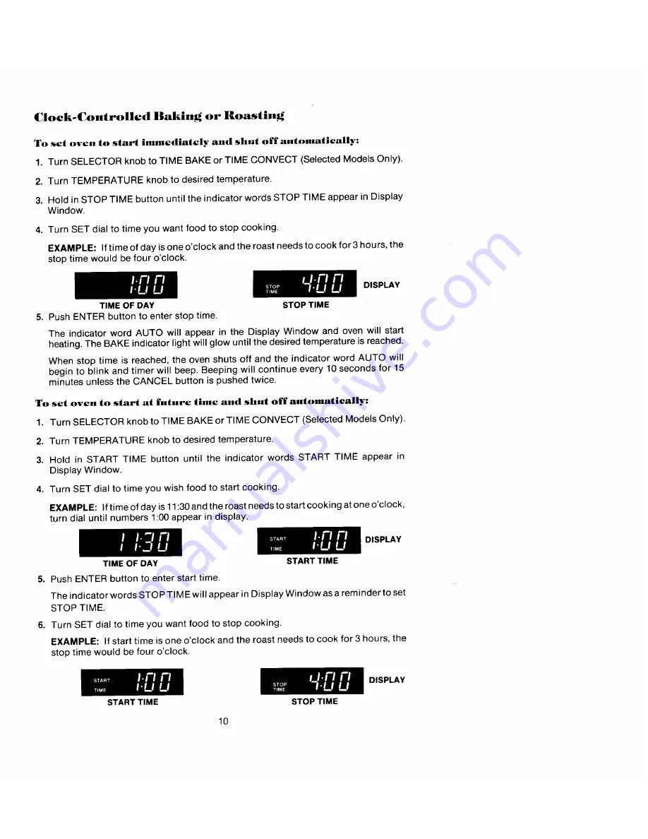 Jenn-Air WM236 Use And Care Manual Download Page 9