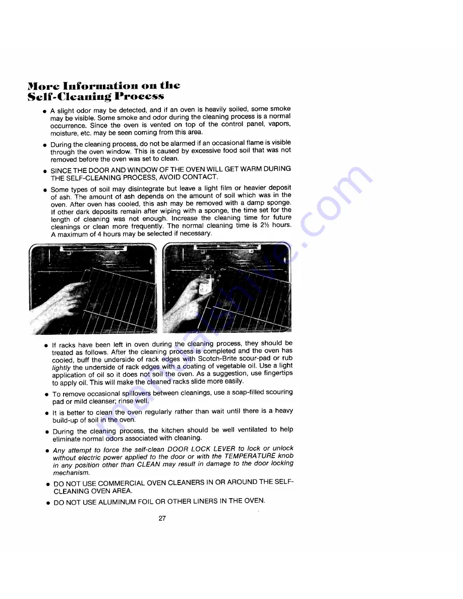 Jenn-Air WM236 Use And Care Manual Download Page 26