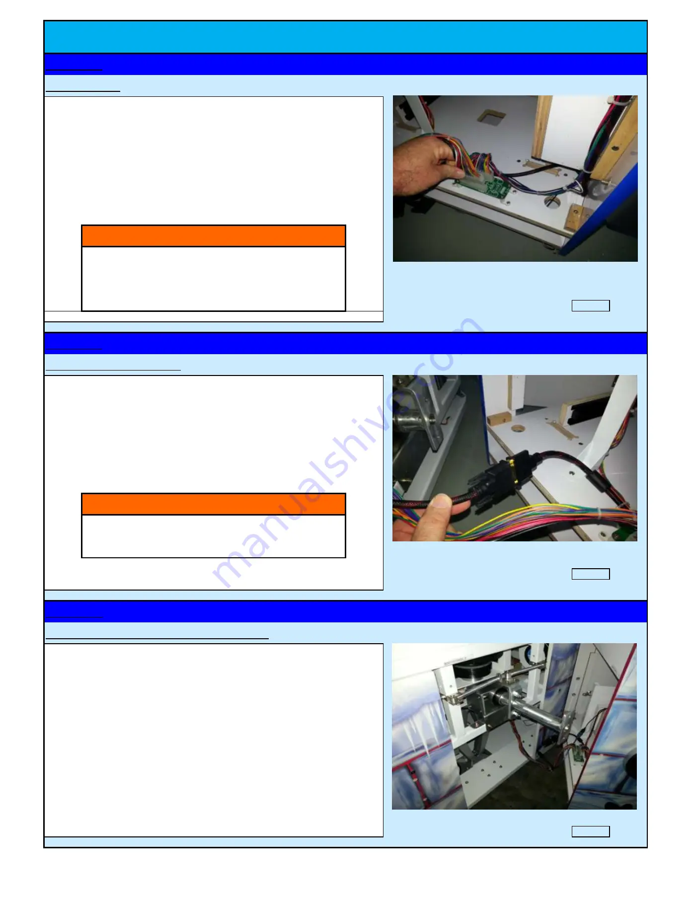 Jennison Entertainment Technologies SNOW DOWN Service Manual Download Page 49