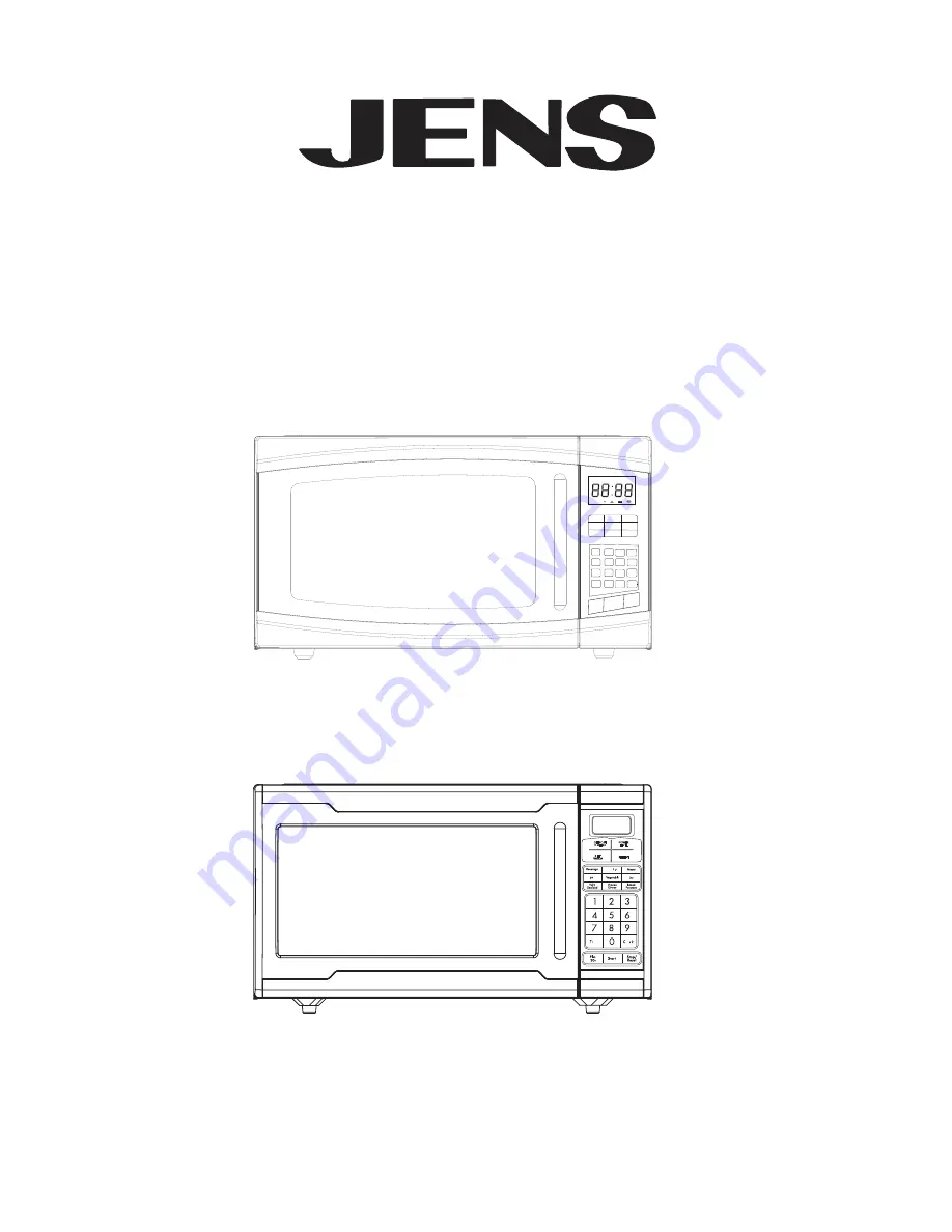 Jens MEW621-A Owner'S Instruction Manual Download Page 1