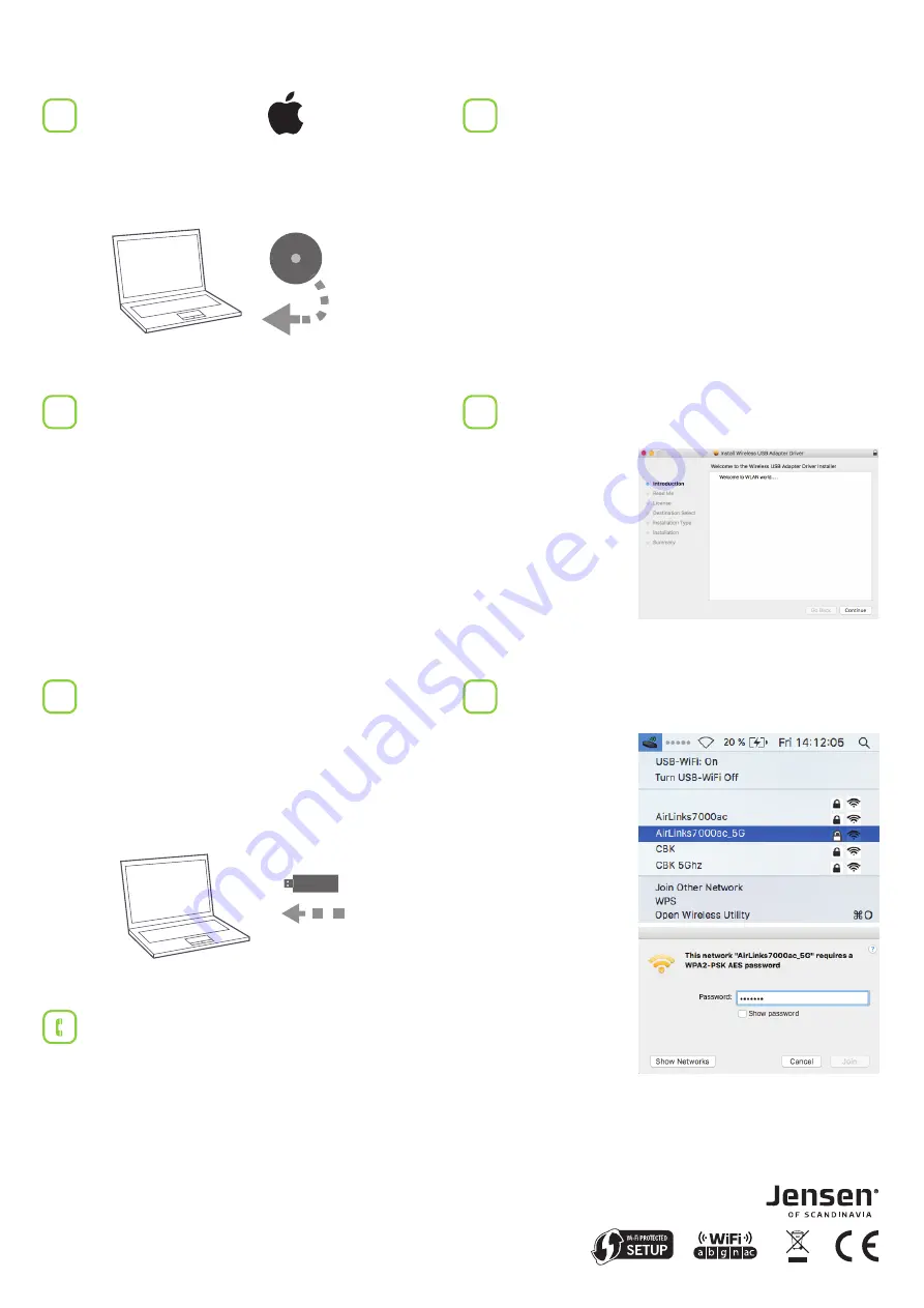 Jensen of Scandinavia LYNX 500 Installation Manual Download Page 2