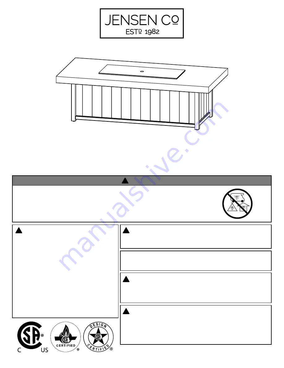 Jensen 13045LP Owner'S Manual Download Page 1