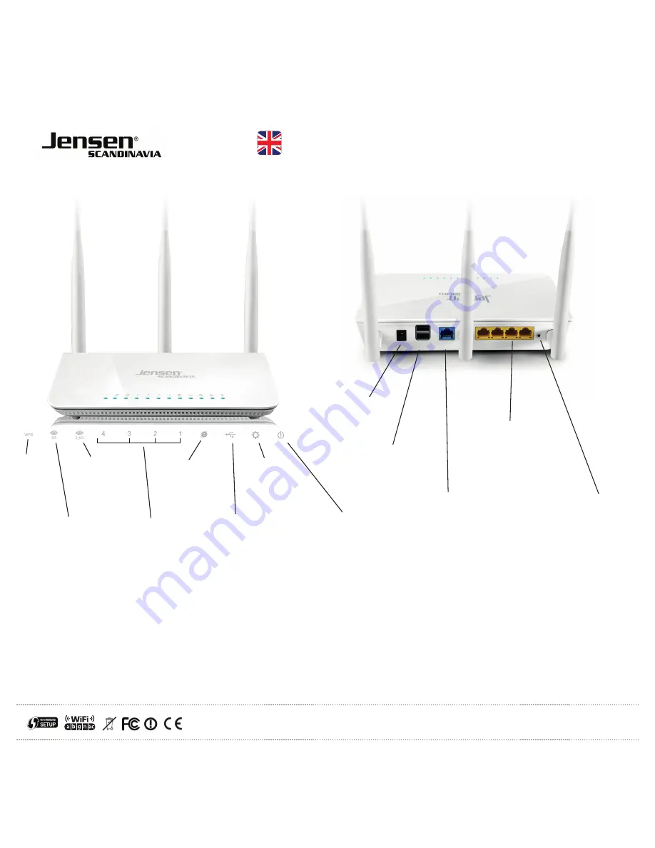 Jensen AL7000AC Скачать руководство пользователя страница 1