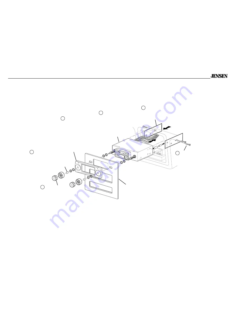 Jensen CR225X Installation Manual Download Page 6