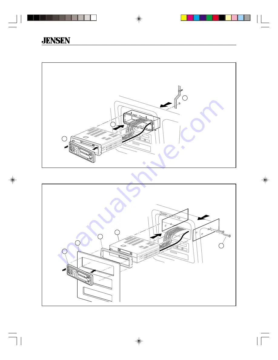 Jensen CR560X Installation Manual Download Page 10