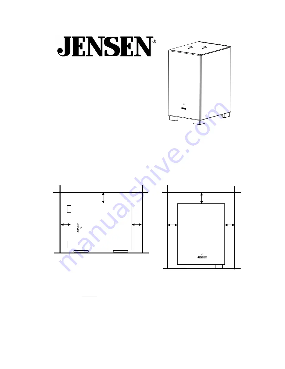 Jensen EHT-707 Скачать руководство пользователя страница 1