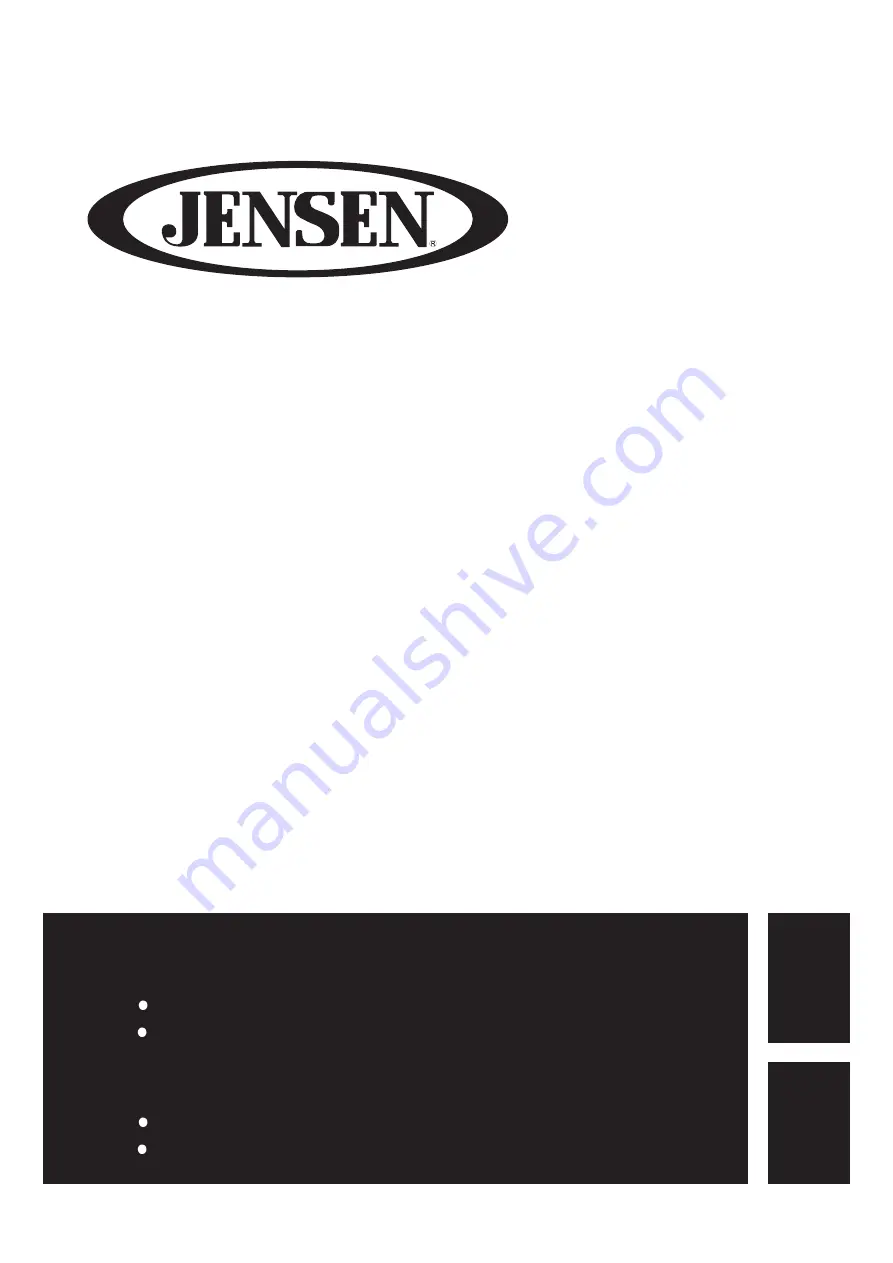 Jensen JE2412LED User Manual Download Page 1