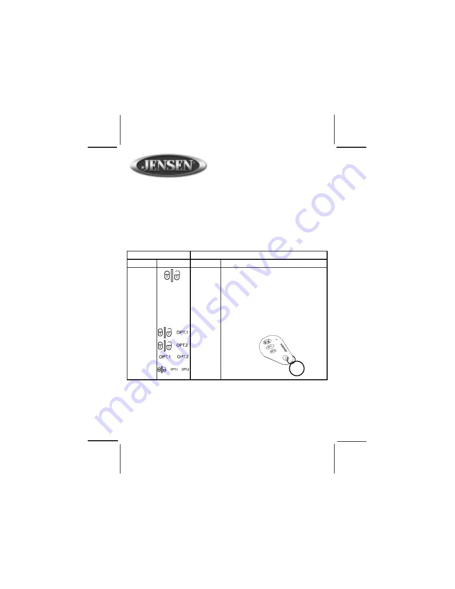 Jensen JEN99BT3BCF4 Скачать руководство пользователя страница 1