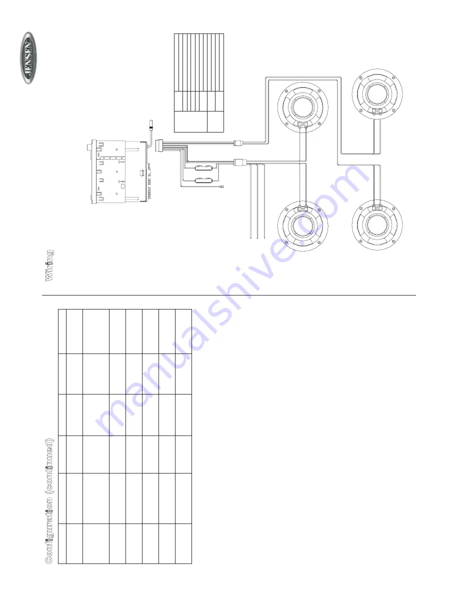 Jensen JHD1000 Скачать руководство пользователя страница 3