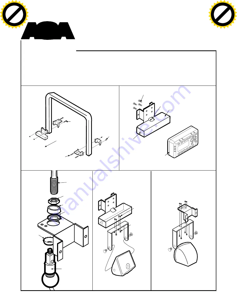 Jensen JHD910ROPS Installation Manual Download Page 1