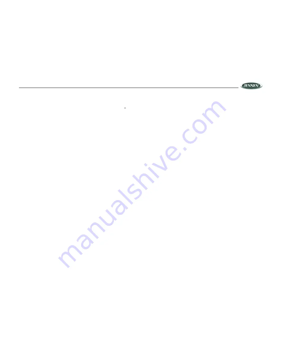 Jensen JMD200 Installation And Operation Manual Download Page 13