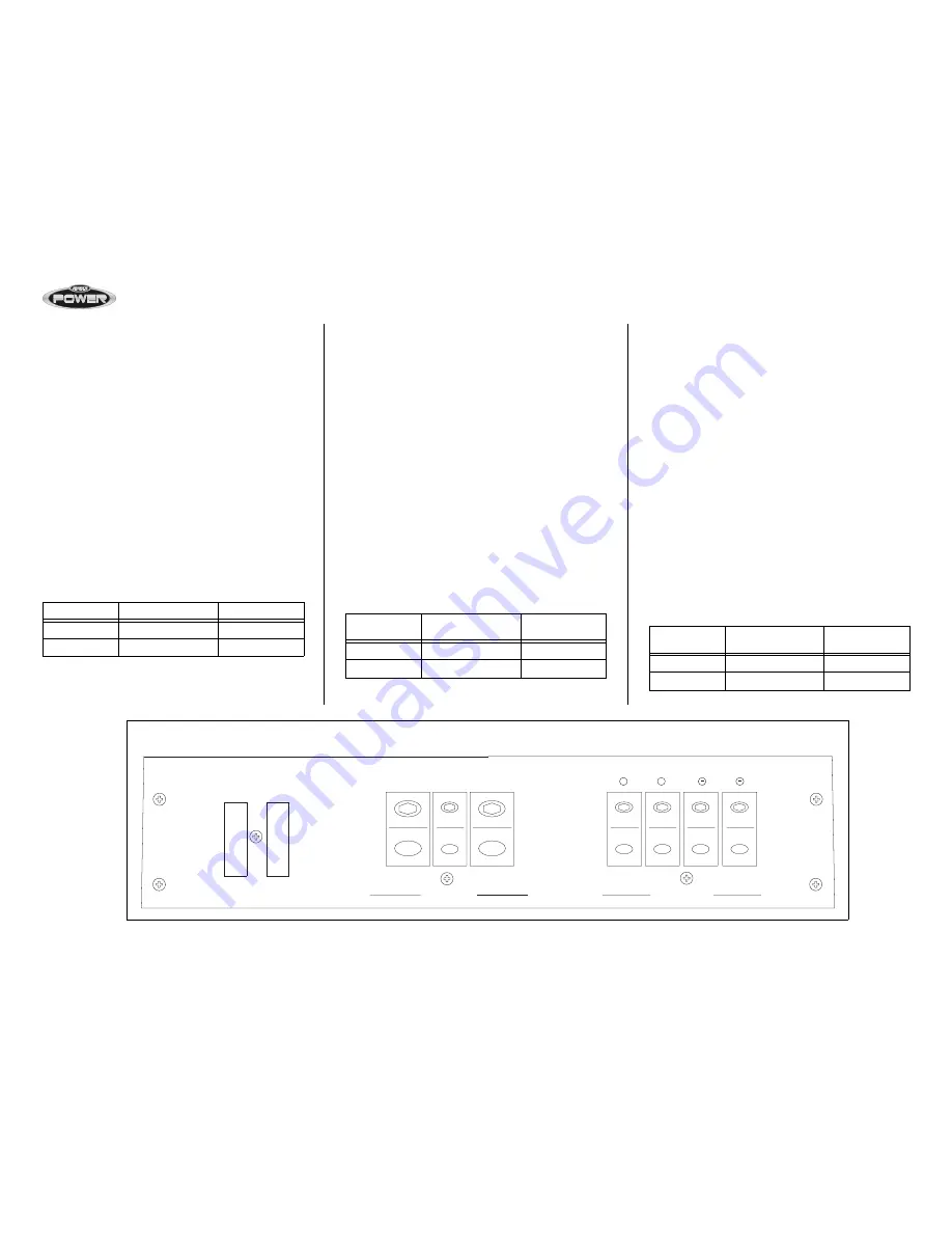 Jensen JPA1300M - Amplifier Скачать руководство пользователя страница 6