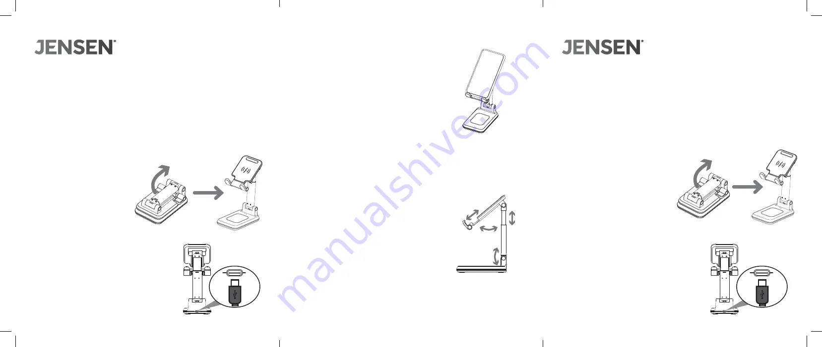 Jensen JPSQ20 Quick Start Manual Download Page 1