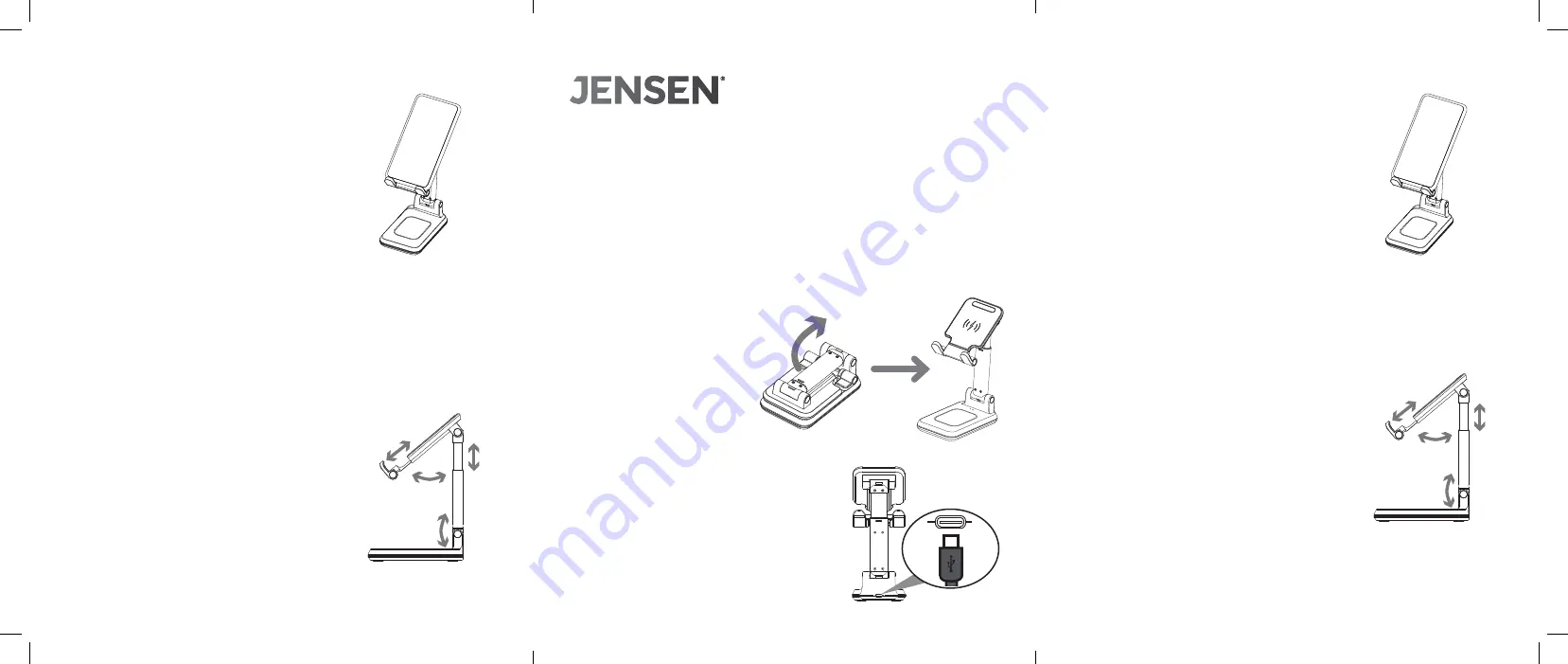 Jensen JPSQ20 Quick Start Manual Download Page 2