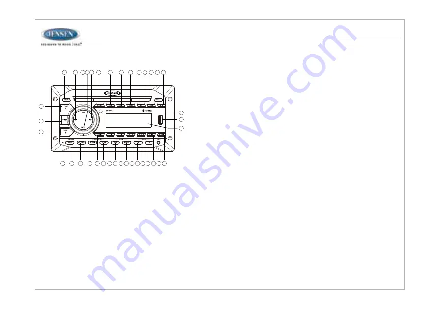 Jensen JWM452 Скачать руководство пользователя страница 11