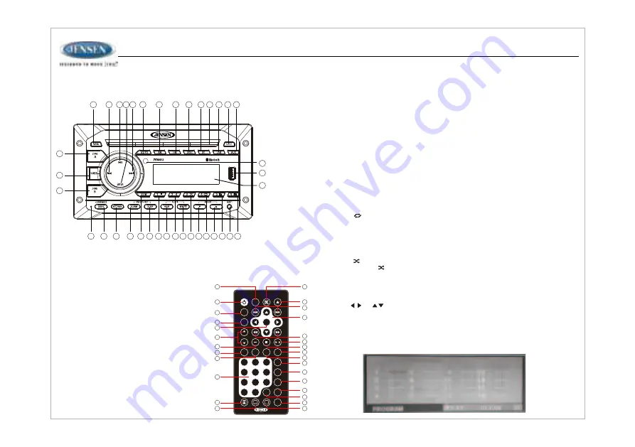 Jensen JWM452 Скачать руководство пользователя страница 12