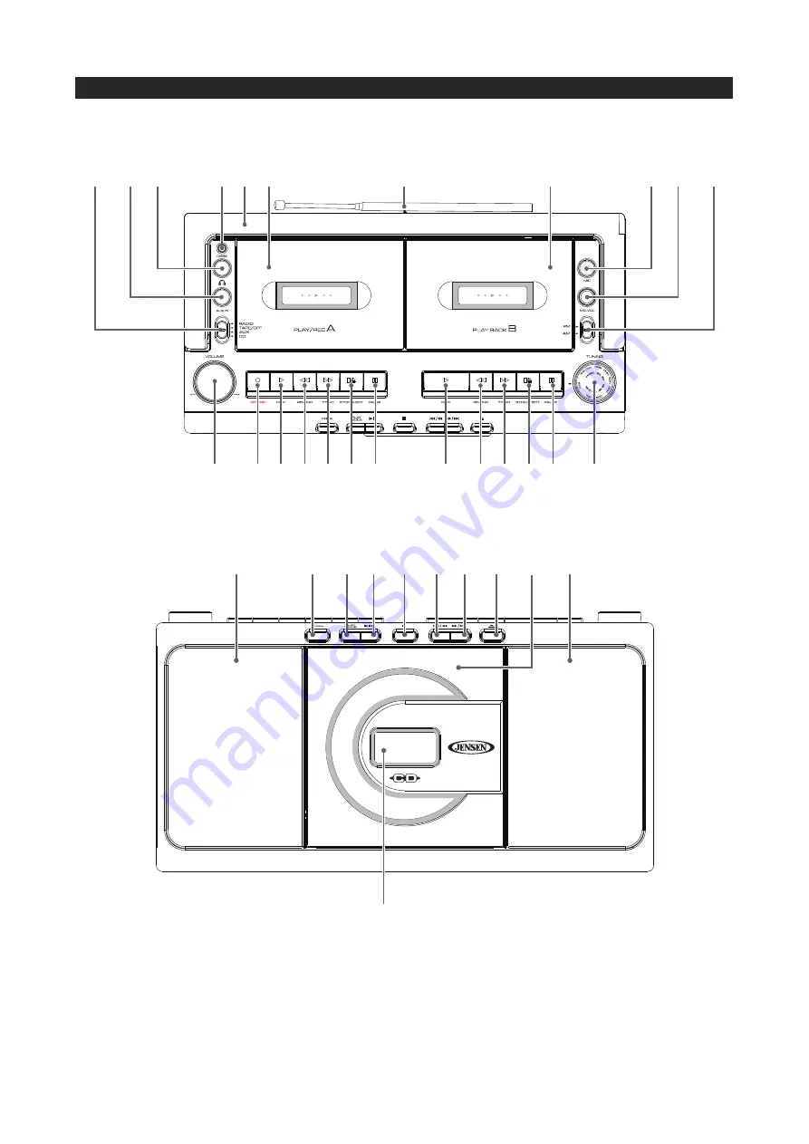 Jensen MCR-1000 User Manual Download Page 7