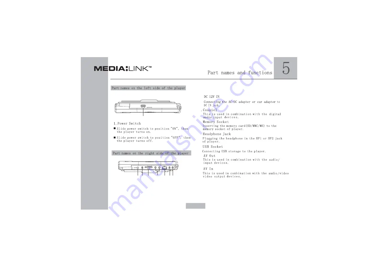 Jensen Media Link 10200 Operating Manual Download Page 12