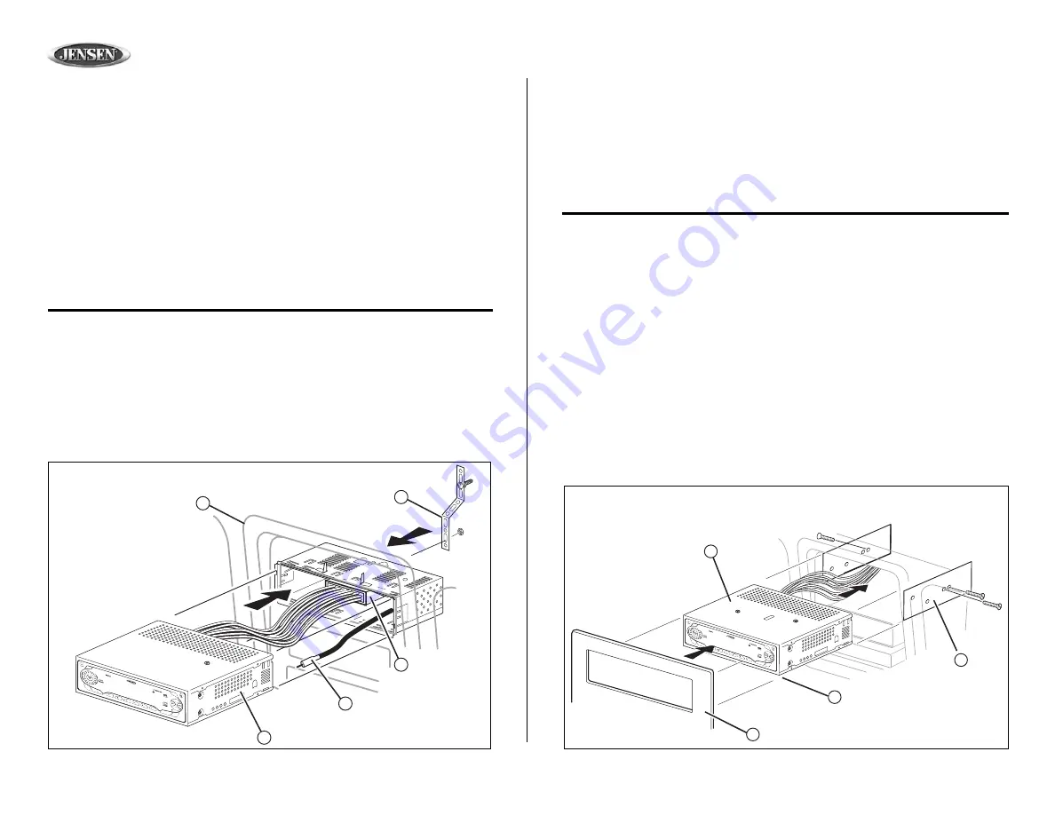 Jensen MP5720XM Скачать руководство пользователя страница 6