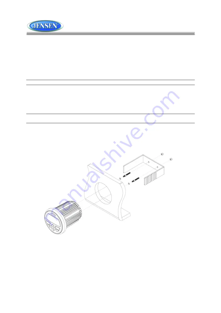 Jensen MS3ARTL Owner'S Manual Download Page 5