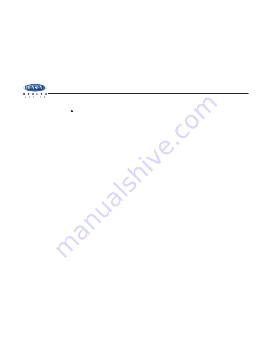 Jensen MS40BT Installation And Operation Manual Download Page 14