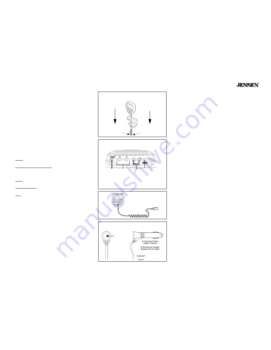 Jensen Sirius SRP2002 Owner'S Manual Download Page 3