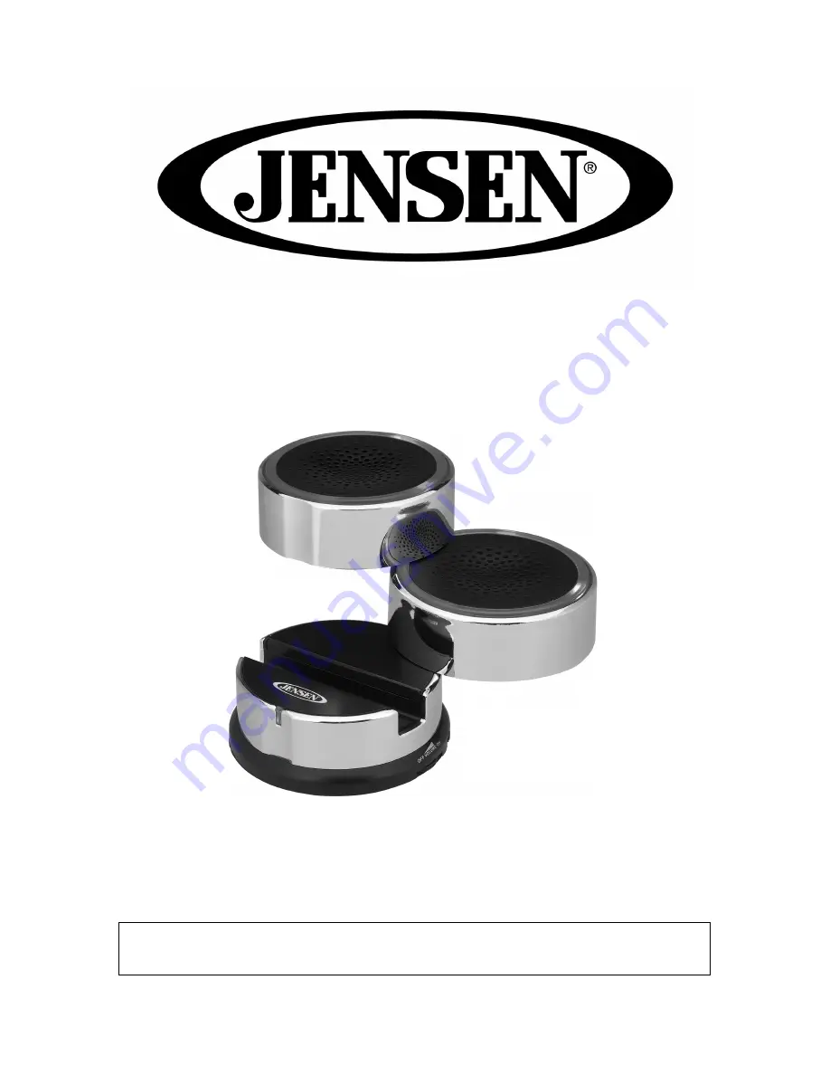 Jensen SMPS-222 User Manual Download Page 1