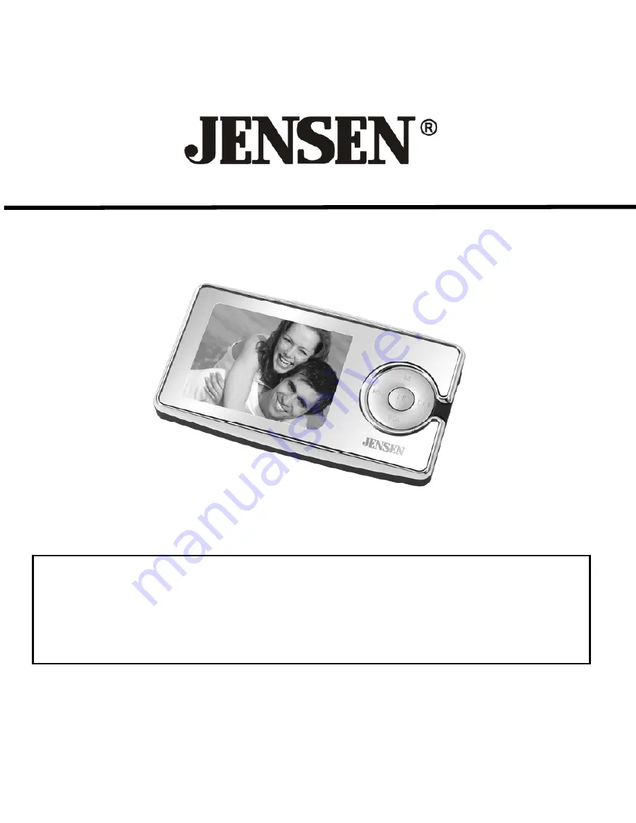 Jensen SMPV-4GBUA User Manual Download Page 1