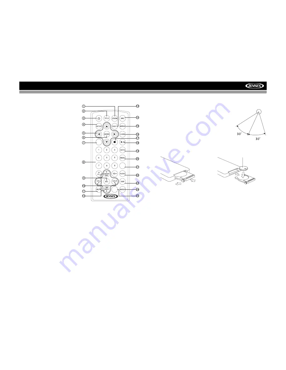 Jensen VM8113 Installation And Operation Manual Download Page 7