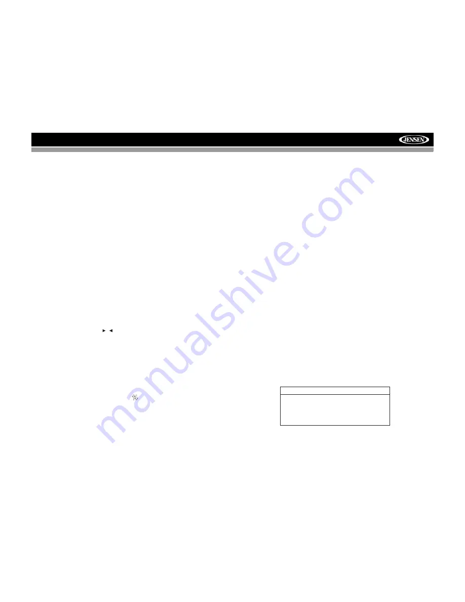 Jensen VM8113 Installation And Operation Manual Download Page 55