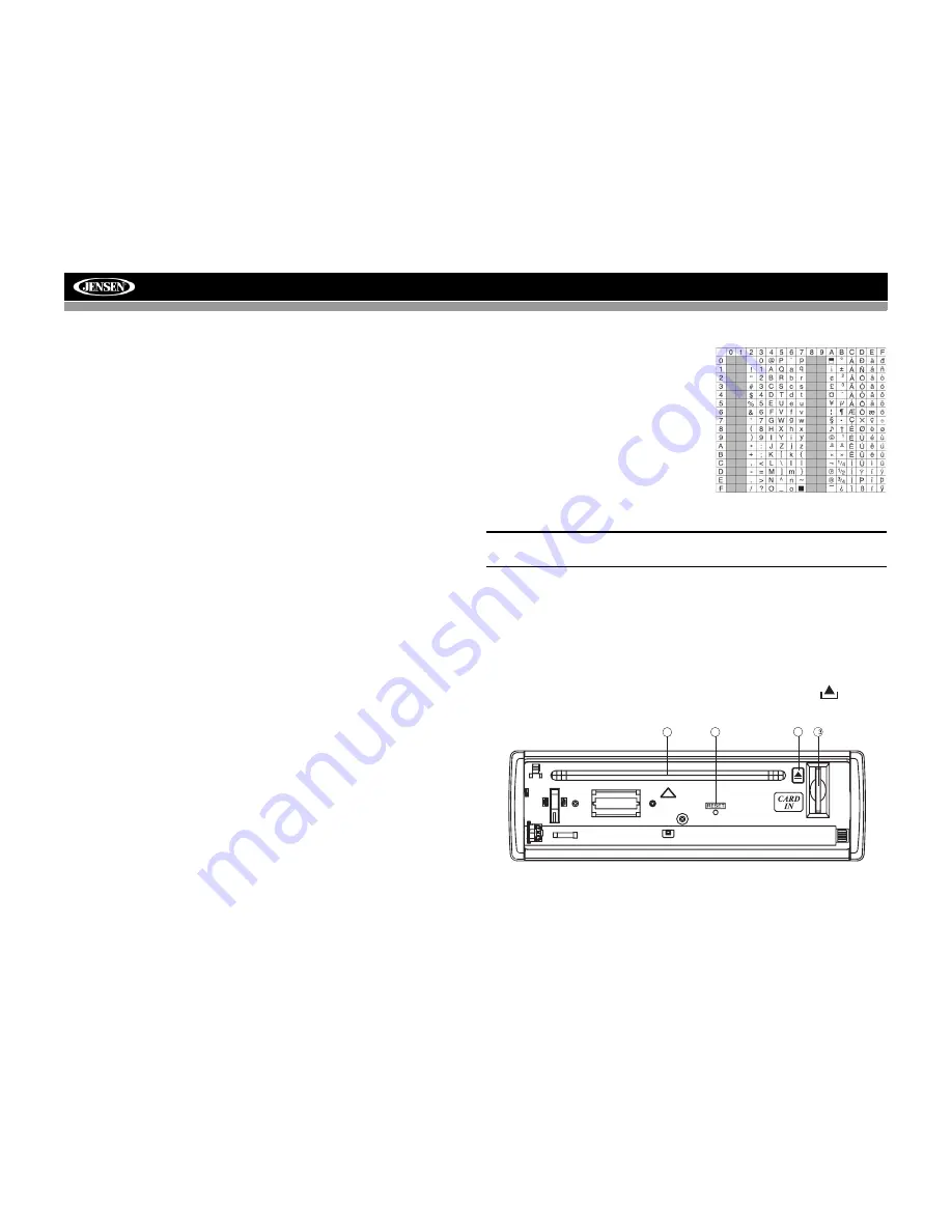 Jensen VM8113R Installation And Operation Manual Download Page 91