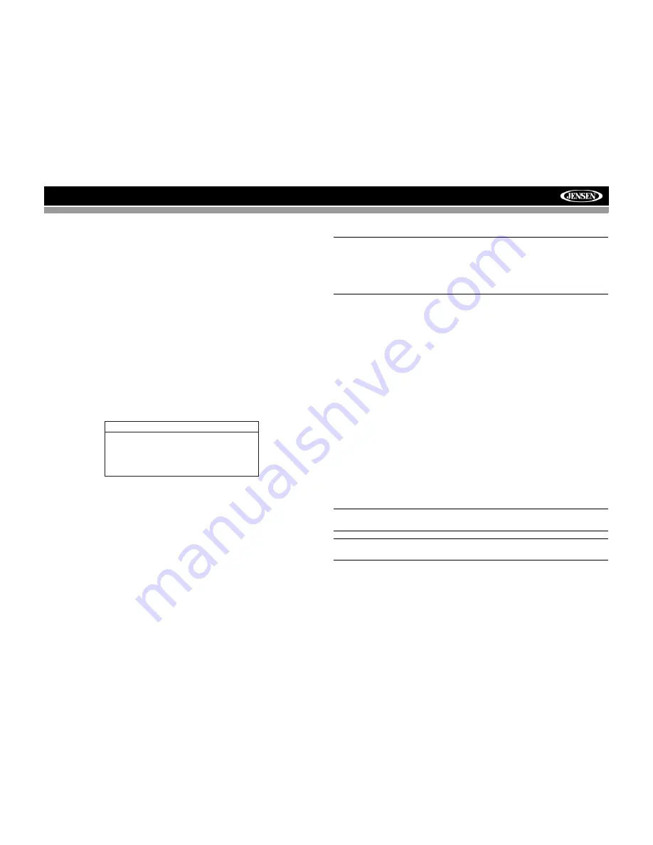 Jensen VM8113R Installation And Operation Manual Download Page 94