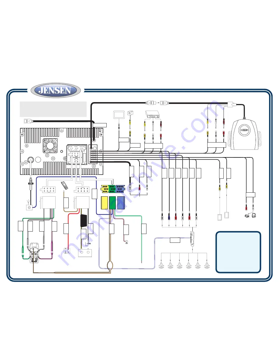 Jensen VM9022 - DVD Player With LCD Monitor Скачать руководство пользователя страница 3