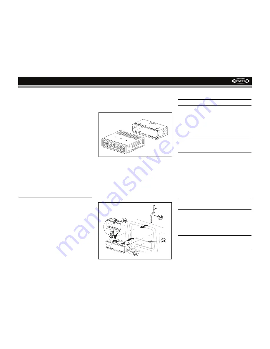 Jensen VM9212N - Multimedia CD/DVD Receiver Installation And Operation Manual Download Page 6