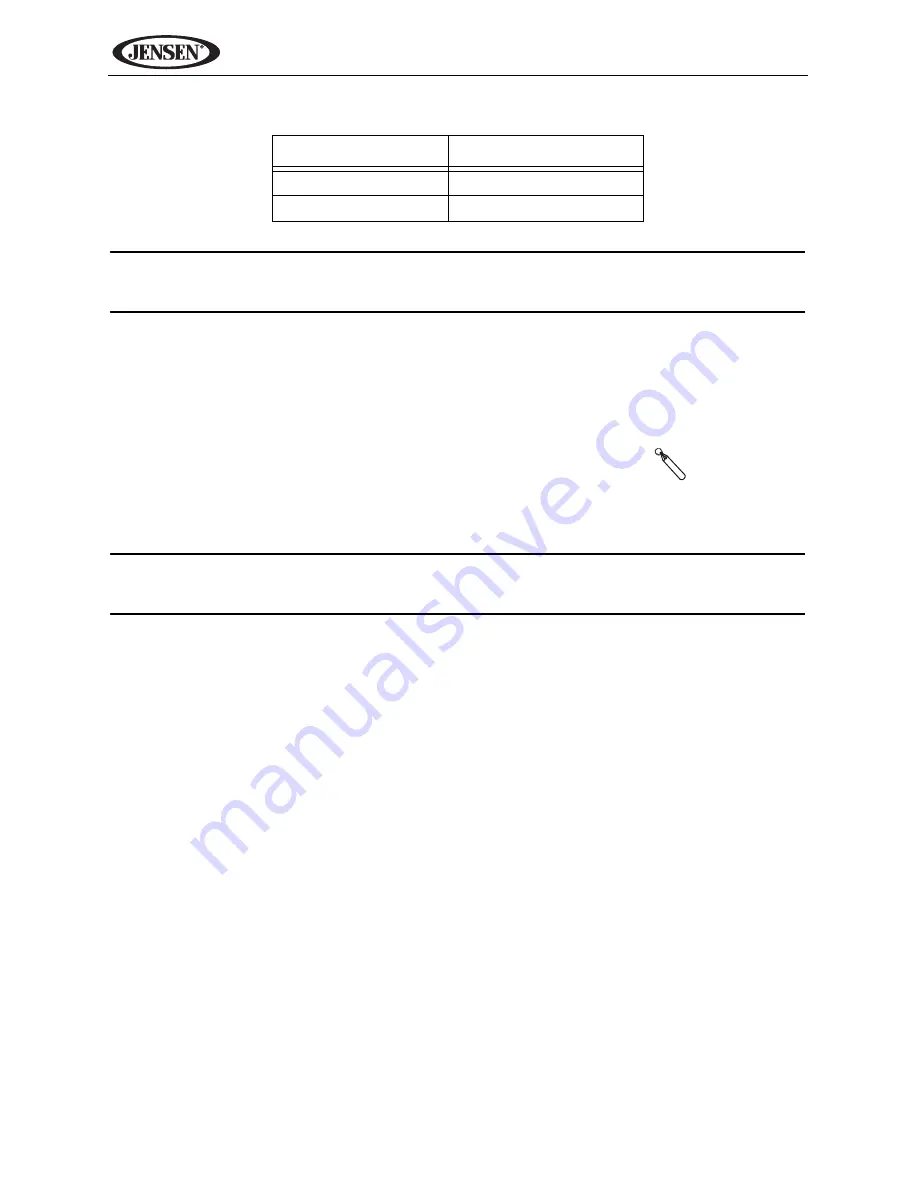 Jensen VM9214BT Скачать руководство пользователя страница 16