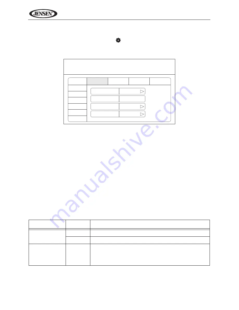 Jensen VM9214BT Скачать руководство пользователя страница 18