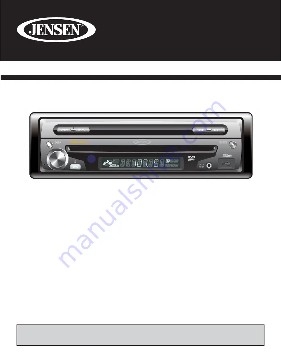 Jensen VM9214R Installation Manual Download Page 9