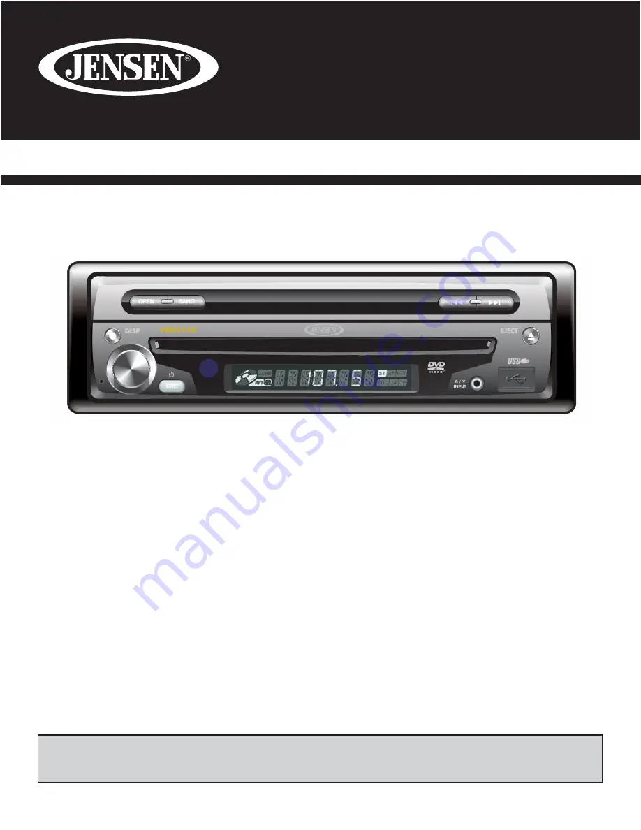 Jensen VM9214R Installation Manual Download Page 17