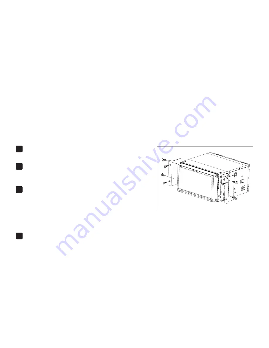 Jensen VM9223 - Touch Screen Double Din MultiMedia Receiver Installation Manual Download Page 2