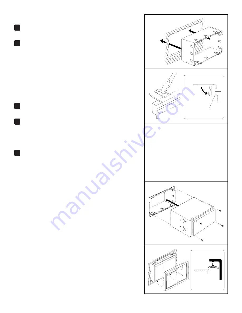 Jensen VM9223 - Touch Screen Double Din MultiMedia Receiver Installation Manual Download Page 11