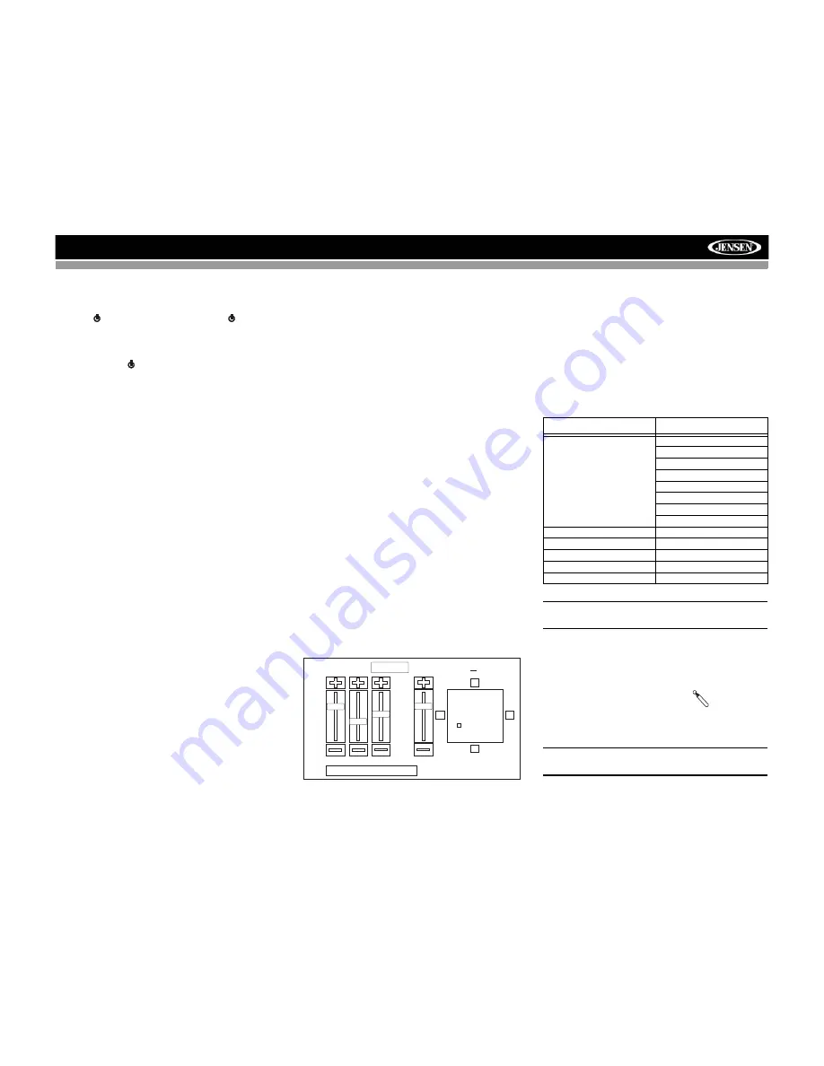 Jensen VM9223 - Touch Screen Double Din MultiMedia Receiver Operation Manual Download Page 10