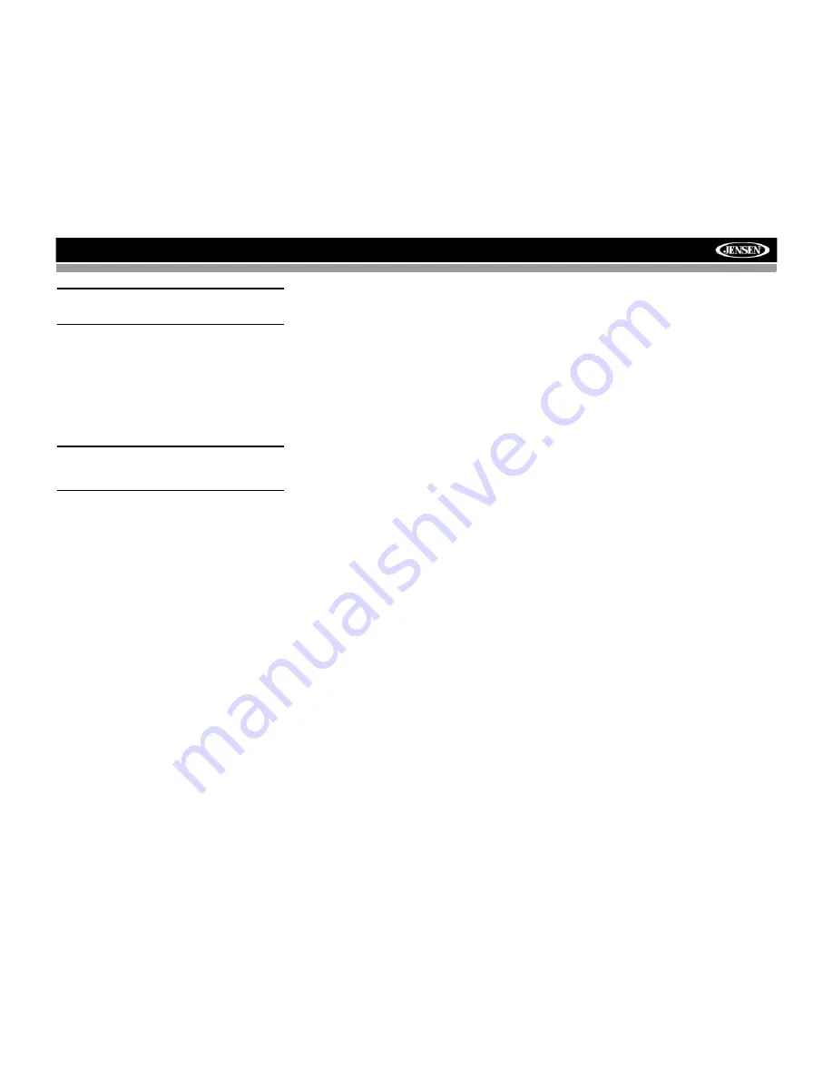 Jensen VM9223 - Touch Screen Double Din MultiMedia Receiver Operation Manual Download Page 66