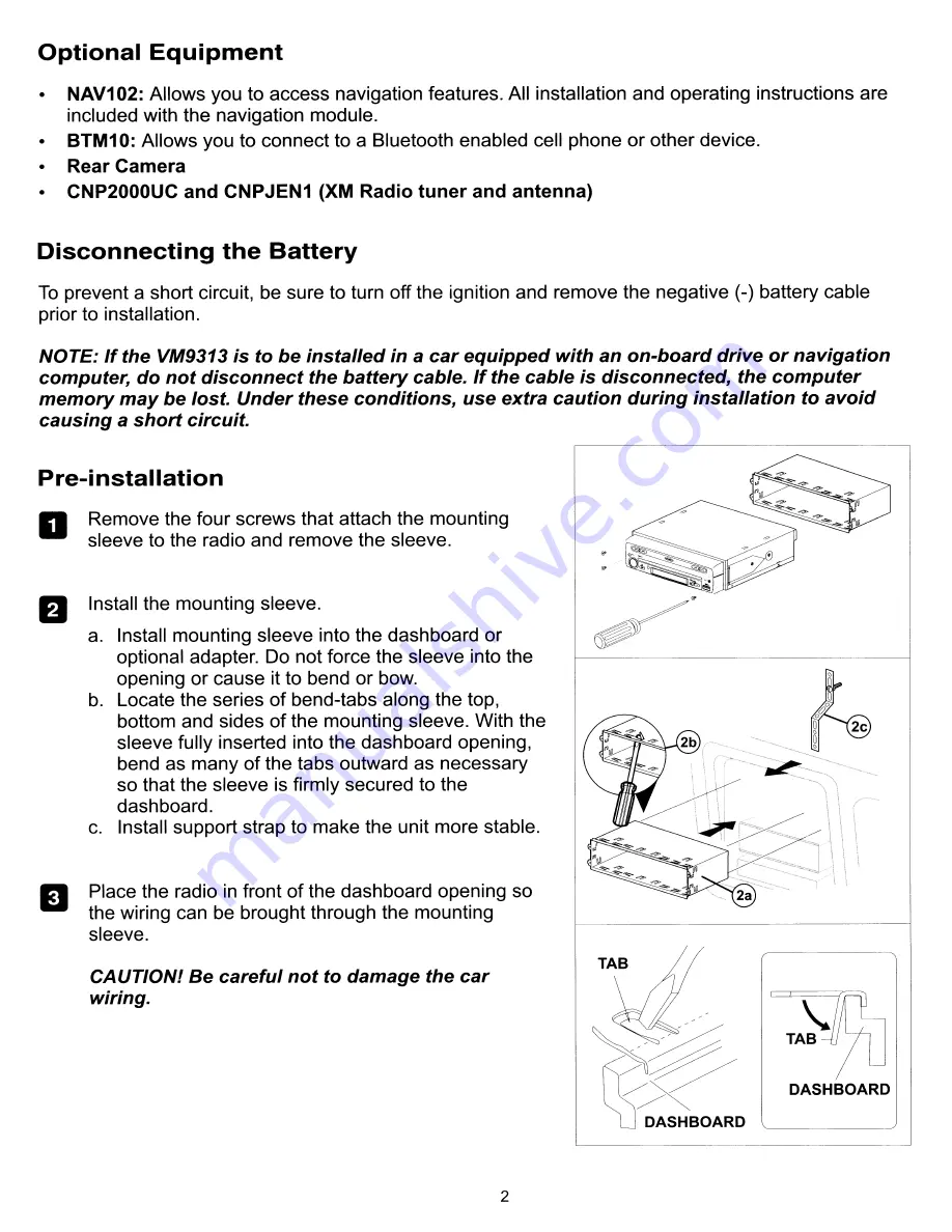 Jensen VM9313 Скачать руководство пользователя страница 39