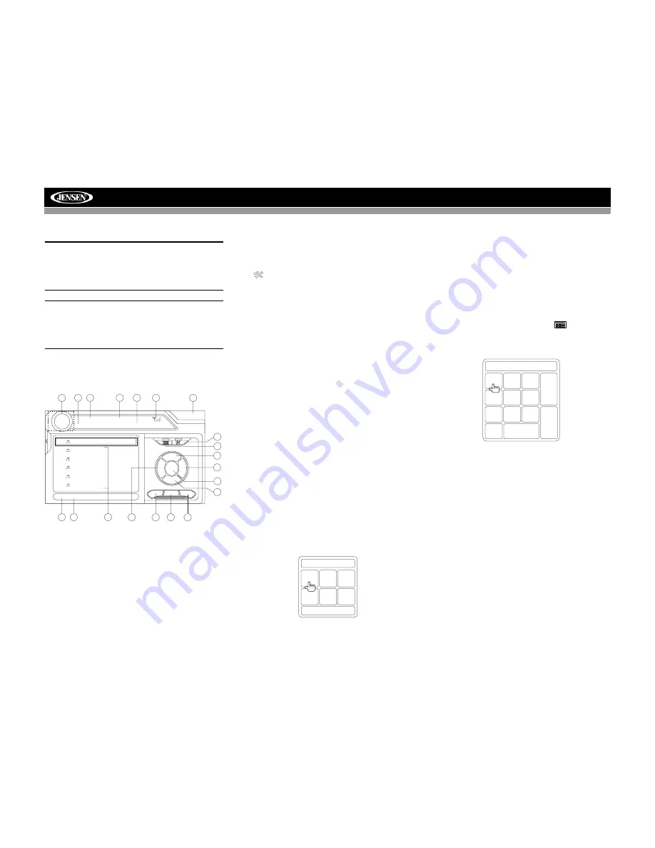 Jensen VM9412 - In-dash DVD Receiver Installation And Operation Manual Download Page 24