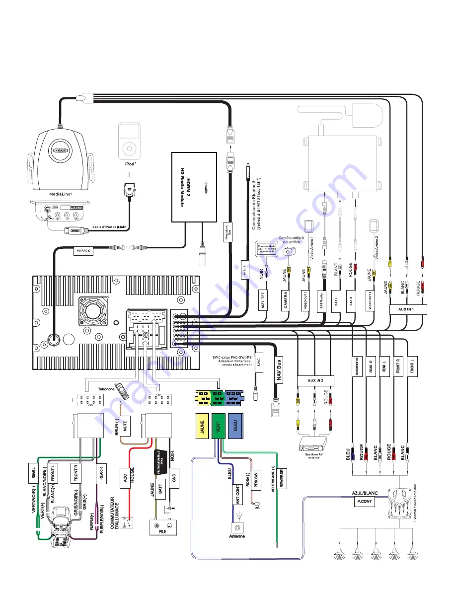 Jensen VM9423 - Double DIN 6.5 Touchscreen Multimedia System Installation Manual Download Page 12