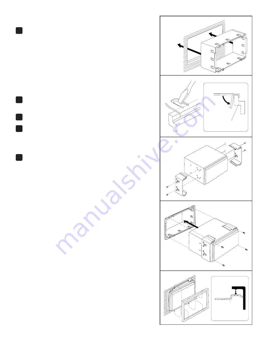 Jensen VM9423 - Double DIN 6.5 Touchscreen Multimedia... Скачать руководство пользователя страница 3