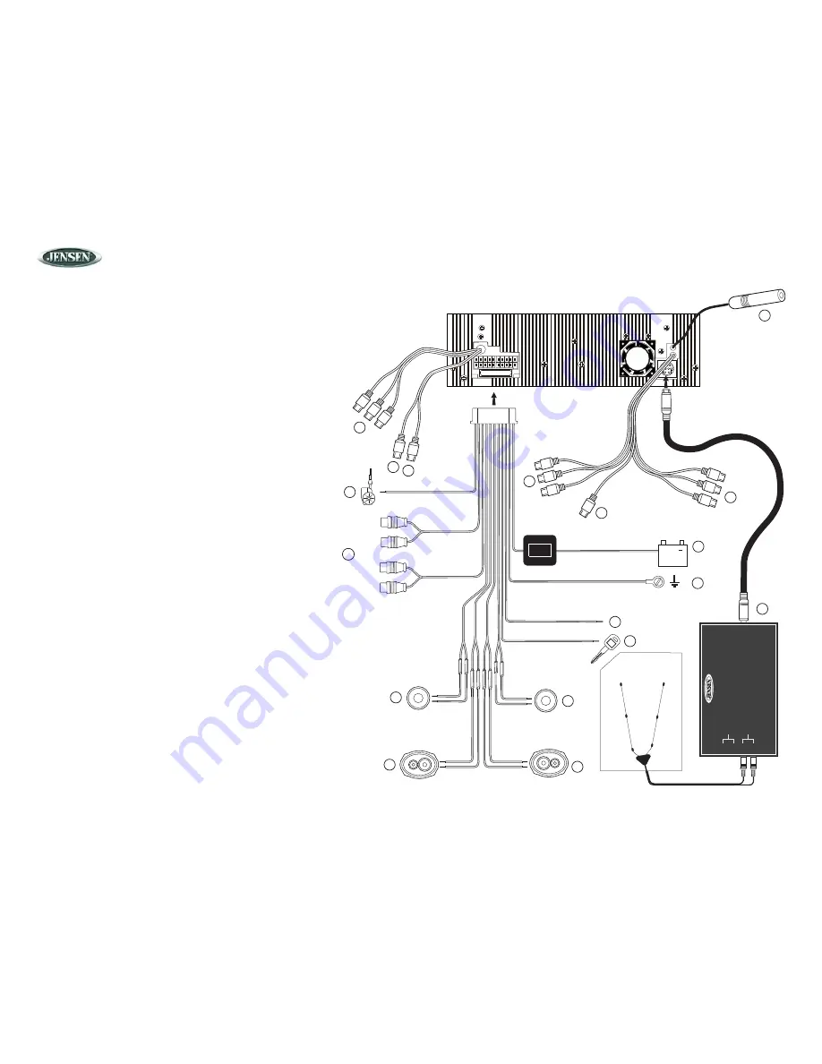 Jensen VM9510 Скачать руководство пользователя страница 4